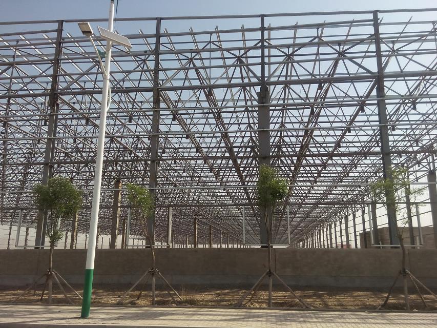 绵阳汽车工业厂房网架